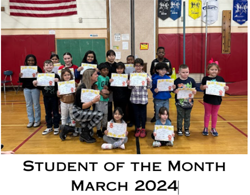 Student of the Month March 2024 